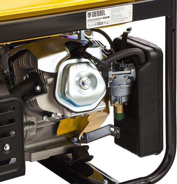 Генератор Denzel GE 6900 5.5кВт фото 6