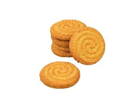 Сахарное печенье «Керуен» со вкусом лимона 2,5 кг ОПТ фото 1