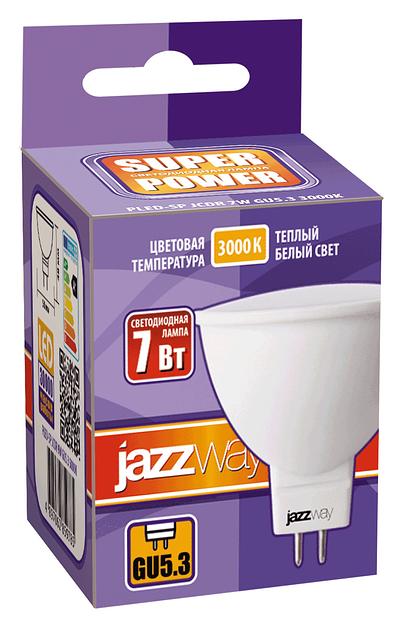 Лампа светодиодная LED 7Вт GU5.3 230V/50Hz теплый SP фото 2