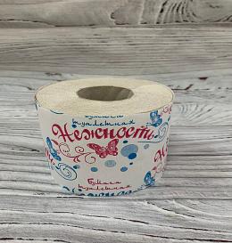 Туалетная бумага на втулке «Нежная» 1 слой опт фото 1