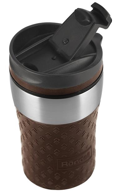 Термокружка для напитков Rondell The Morning Mocco RDS-1162 0.26л. коричневый картонная коробка фото 3