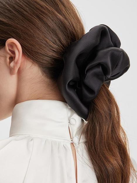 Набор шёлковых резинок Grande Amore «Black Shine» ОПТ фото 3