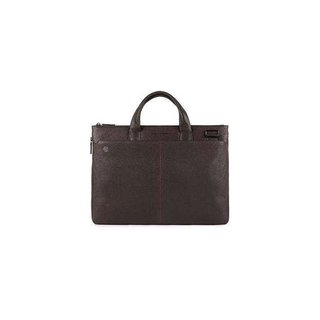 Деловая сумка Piquadro Black Square, кожа натуральная, темно-коричневый [ca4021b3/tm] фото 1