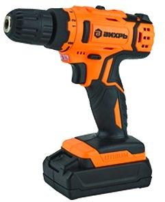 Дрель-шуруповерт Вихрь ДА-24Л-2к аккум. патрон:быстрозажимной (кейс в комплекте) фото 1