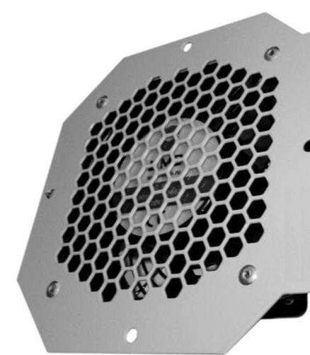 Модуль вентиляторный Rem (R-FAN-1T) 1 вент. с термостатом серый (упак.:1шт) фото 1