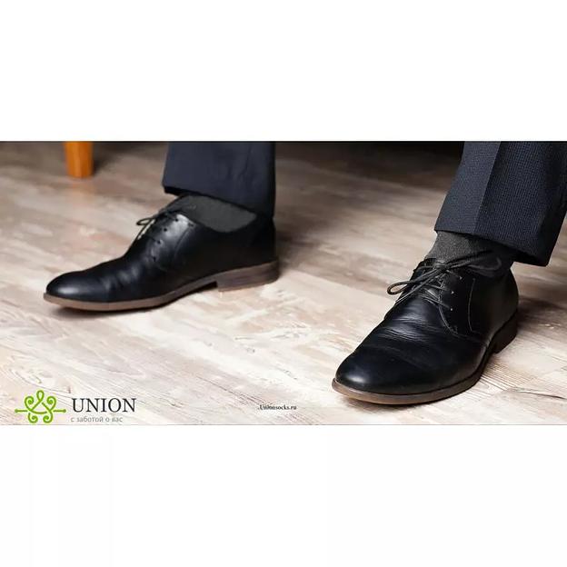 Носки мужские 10 пар «Антрацит» ОПТ фото 2