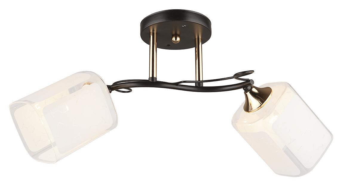 Люстра Hiper Arto H174-2 потолоч. черный фото 1