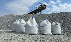 Песок из отсевов дробления в биг-бэге 1 т фото 1