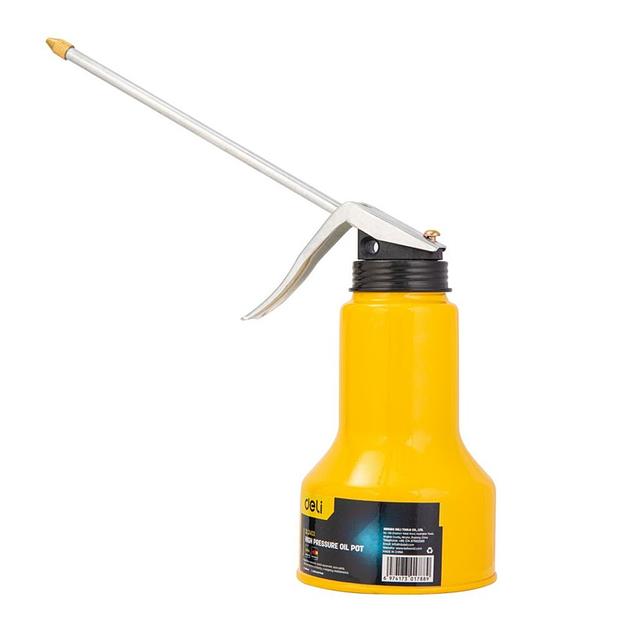 Заправочно-смазочный инструмент Deli Маслёнка стальная Deli DL2403 330мл фото 2