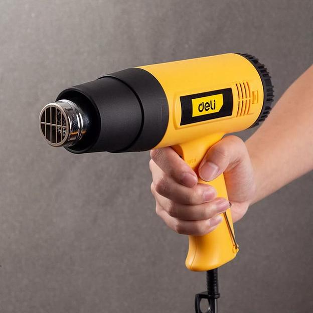 Фен технический Deli DL5200 (1600Вт, рабочая температура 400/590 град.) фото 8