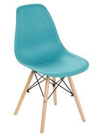 Стул в стиле EAMES DSW бирюзовый 4 шт ОПТ фото 1
