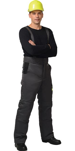 Костюм «Сириус-Ховард» зимний куртка и брюки, темно-серый ОПТ фото 3