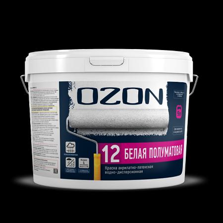 Краска акрилатно-латексная моющаяся OZON-12 ВД-АК-152А-1,2 А опт фото 2