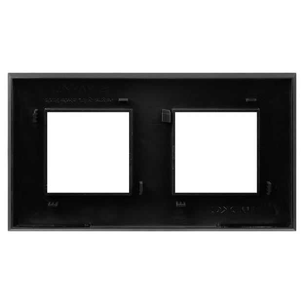 Avanti Рамка ARTLEBEDEV,, Черный матовый, 4 модуля фото 3