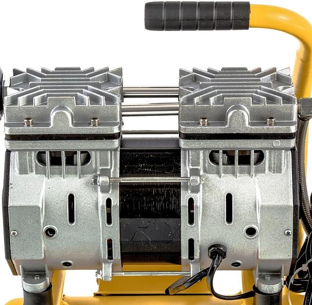 Компрессор DLS650/10 безмаслянный малошумный 650 Вт, 120 л/мин,ресивер 10 л// Denzel фото 7