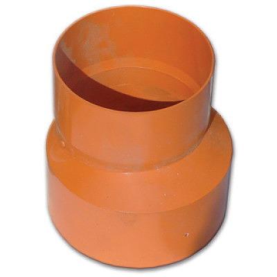 Переходник для двустенных труб,полипропилен,д.110-125 фото 1