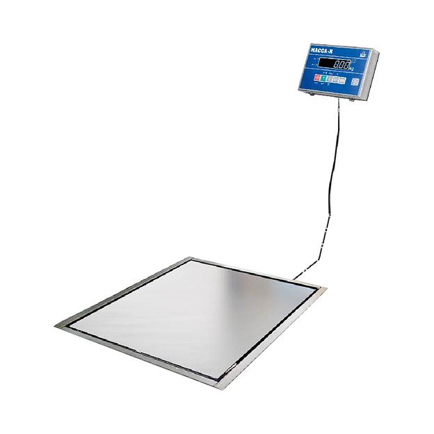 Весы врезные Масса-К 4D-PМF.S-15/12-1000-AB с влагозащищенным терминалом фото 1