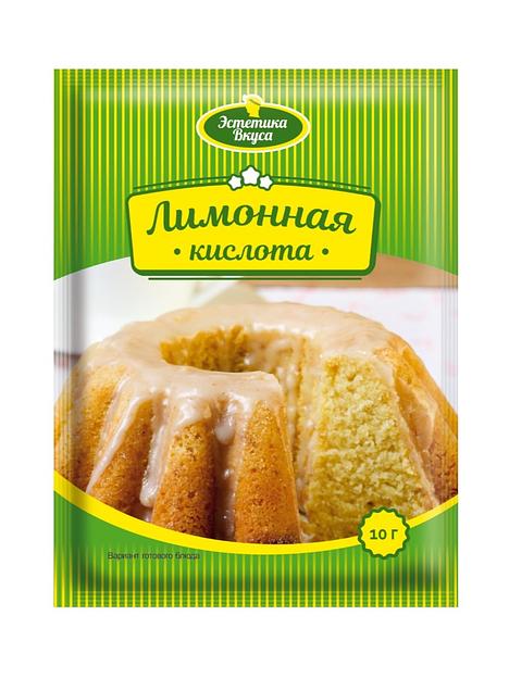 Лимонная кислота Эстетика вкуса 10 г ОПТ фото 1