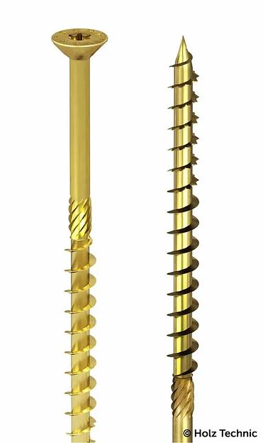 Саморез HOLZ TECHNIC 4 x 50 мм 200 шт. фото 2