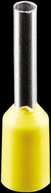 Наконечник-гильза НШвИ 1,0-8,0 желтый (100шт) фото 1