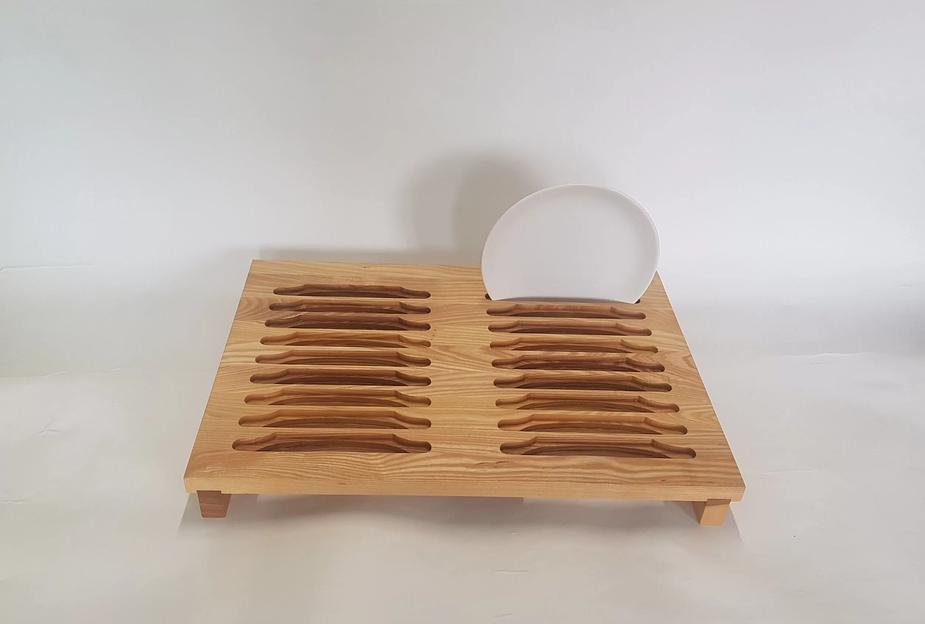 Деревянный держатель для тарелок PLATE-600 универсальный ОПТ фото 5