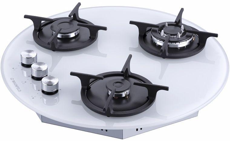 Газовая варочная поверхность Maunfeld EGHG.43.23CW\G белый фото 4