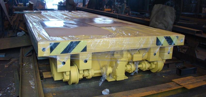 Тележки рельсовые цеховые фото 5