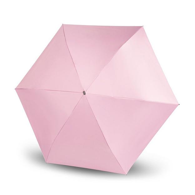 Зонт Knirps механический US.050 Ultra Light Slim Manual ROSÉ WITH BLACK COATING 95 0050 1800 фото 1