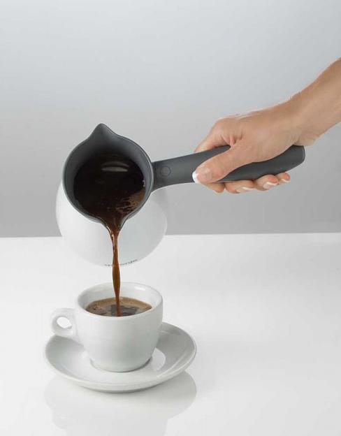 Кофеварка Электрическая турка Gorenje TCM330W 550Вт белый фото 2