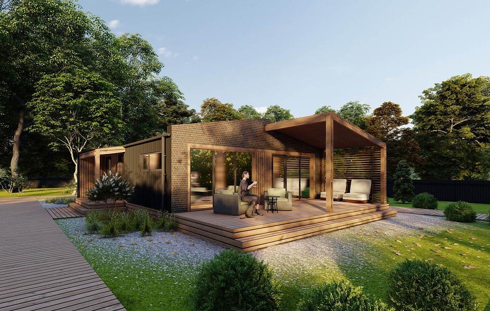 Проект дома «Канада L» домокомплект фото 3