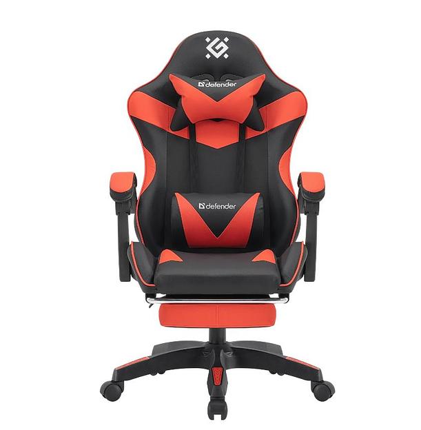 Игровое кресло TORNADO BLACK/RED PU 64057 DEFENDER фото 4