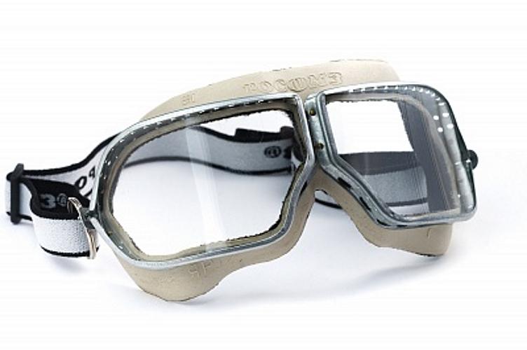 Очки защитные закрытые с прямой вентиляцией ЗП1 PATRIOT (упрочненное минеральное стекло сферической формы в жестком металлическом держателе в мягком корпусе из резины, покрытым стойкой и гигиеничной тканью, с регулируемой наголовной лентой) РОСОМЗ 30110 фото 1