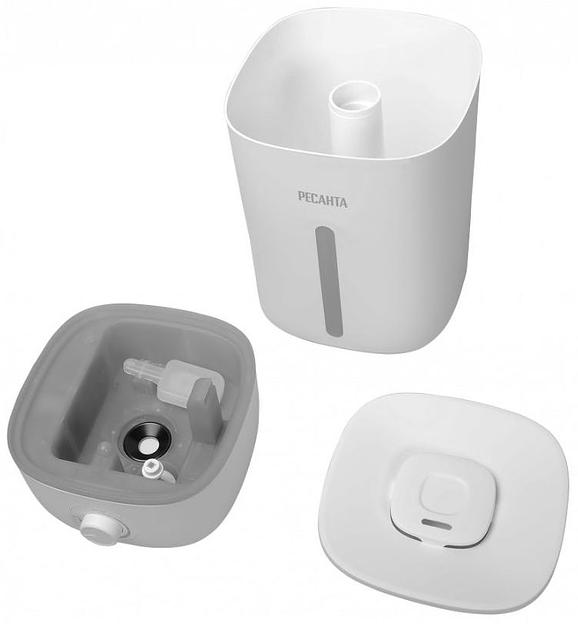 Увлажнитель воздуха Ресанта УВ-3 25Вт (ультразвуковой) белый фото 5