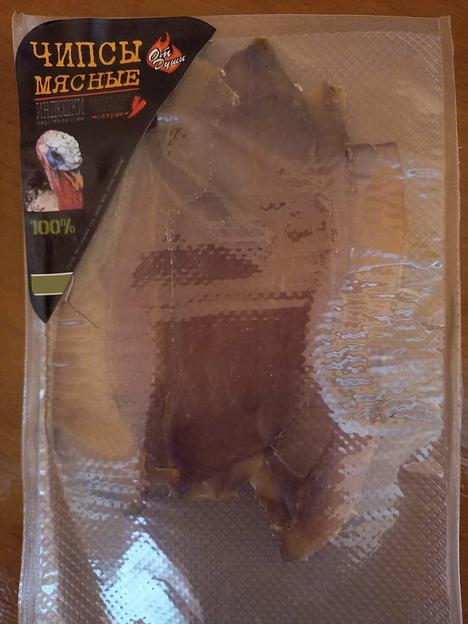 Чипсы мясные из индейки с соевым соусом премиум класса 500 г, опт фото 1