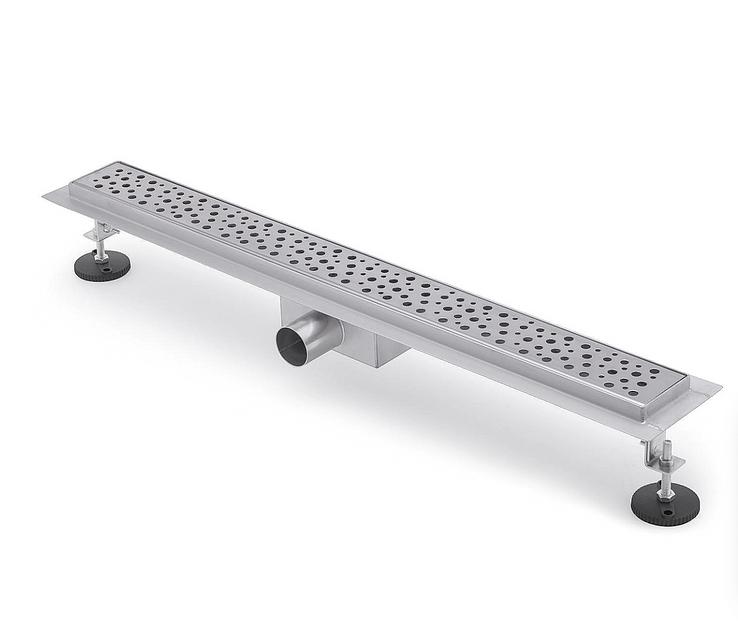 Трап (лоток) для душа 75 см с горизонтальным выпуском TIM фото 1