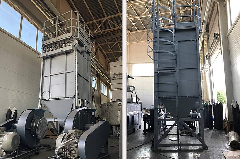 Фильтр рукавный с импульсной продувкой (ФРИ / ФРИП / ФРКИ) фото 3