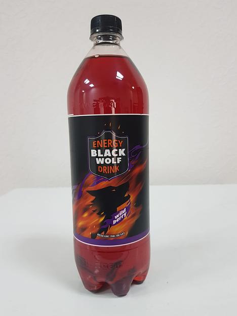 Энергетик «Black Wolf wild berry» 1 л фото 1