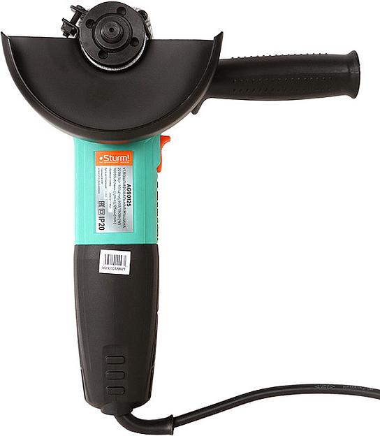 Углошлифовальная машина Sturm! AG90125 900Вт 10000об/мин рез.шпин.:M14 d=125мм фото 2