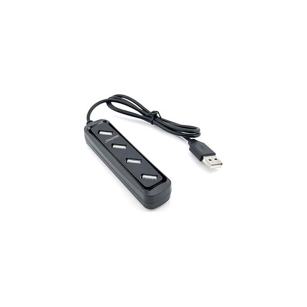 Хаб (разветвитель) BPH-1729, черный фото 1