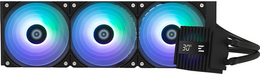 Система водяного охлаждения Zalman Alpha2 36 ARGB Soc-AM5/AM4/1151/1200/2066/2011/1700 черный 4-pin 28dB Al 350W Ret фото 2