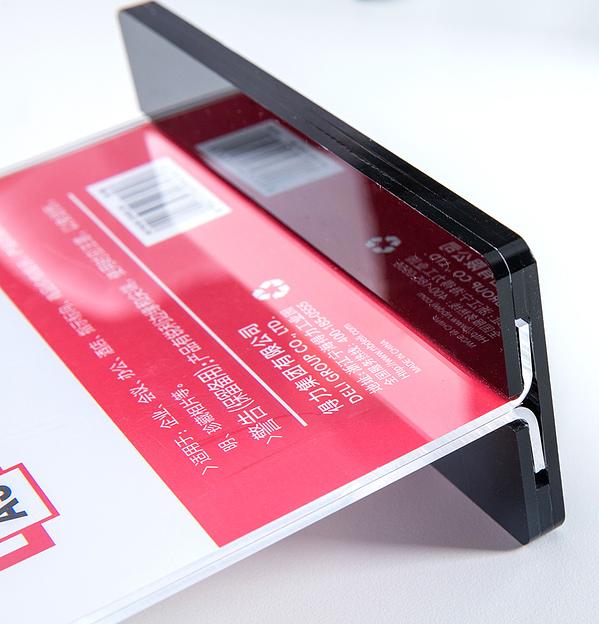 Магнитная рамка Deli 50864 A4 21х29.7см настольная прозрачный фото 3