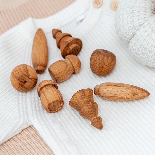 Развивающие игрушки - Сортер деревянный ассорти из бука, Опт фото 1