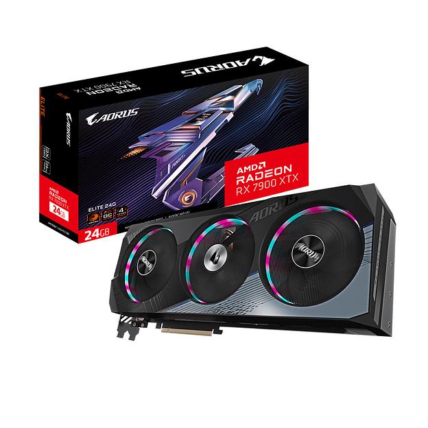 Видеокарта Gigabyte (GV-R79XTXAORUS E-24GD) Radeon RX 7900 XTX AORUS ELITE 24G фото 3