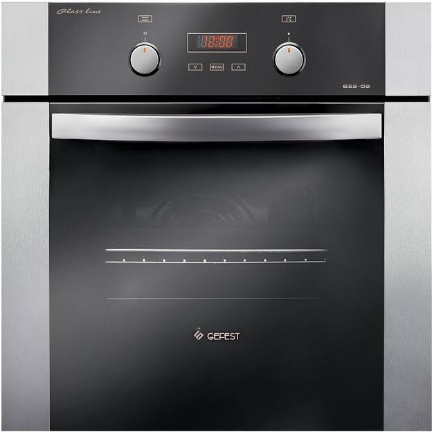 Духовой шкаф Электрический Gefest ЭДВ ДА 622-03 РН3 серебристый/черный фото 1