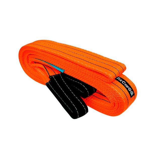 Трос буксировочный с петлями, 75 мм, 12 т, 4 м. фото 1