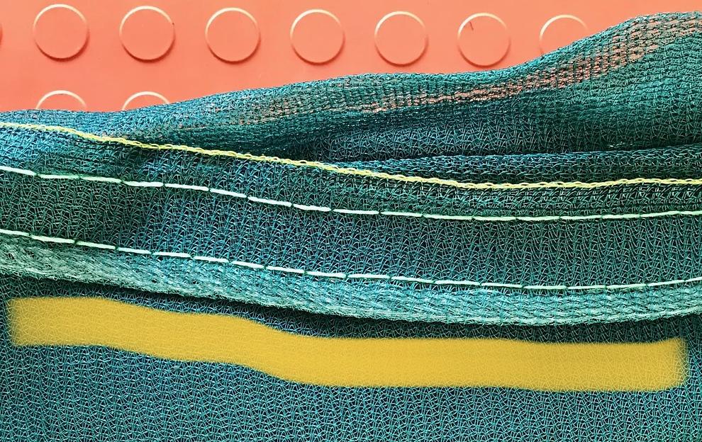 Сетка фасадная для защиты строительных лесов ОПТ фото 1