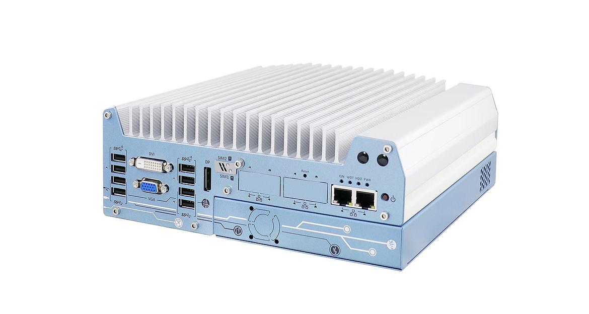 Высокопроизводительный встраиваемый компьютер Nuvo-7002E, фото 1