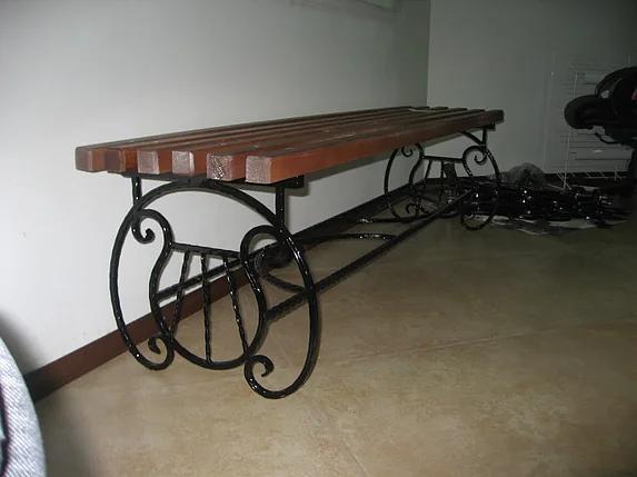 Скамья Metall Expert кованая фото 1