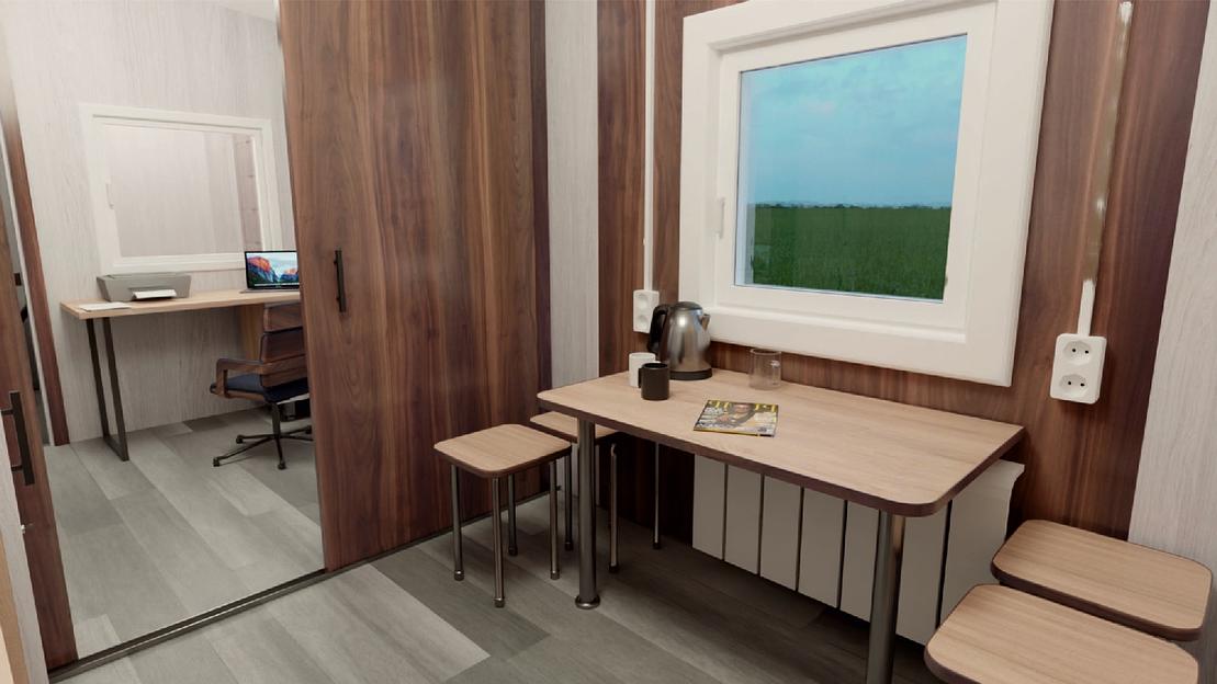 Вагон-дом КПП фото 3