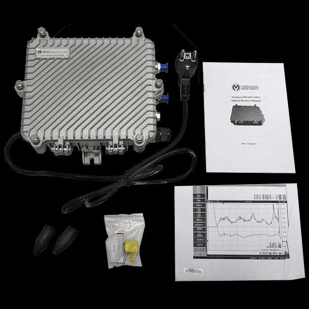Приёмник оптический для сетей КТВ Vermax-LTP-116-7-OSN фото 6